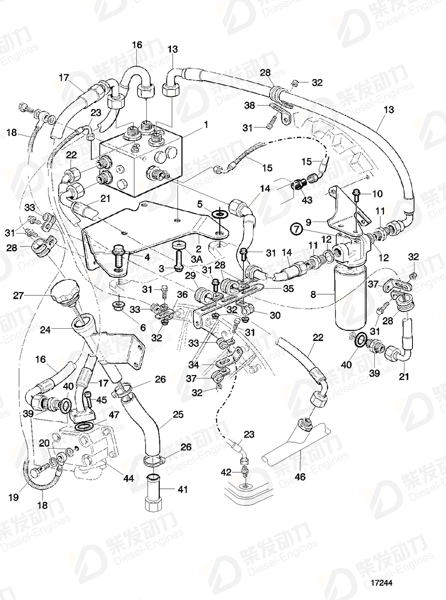 volvo penta Flange screw 946472 Drawing volvo penta Flange screw 946472 Drawing